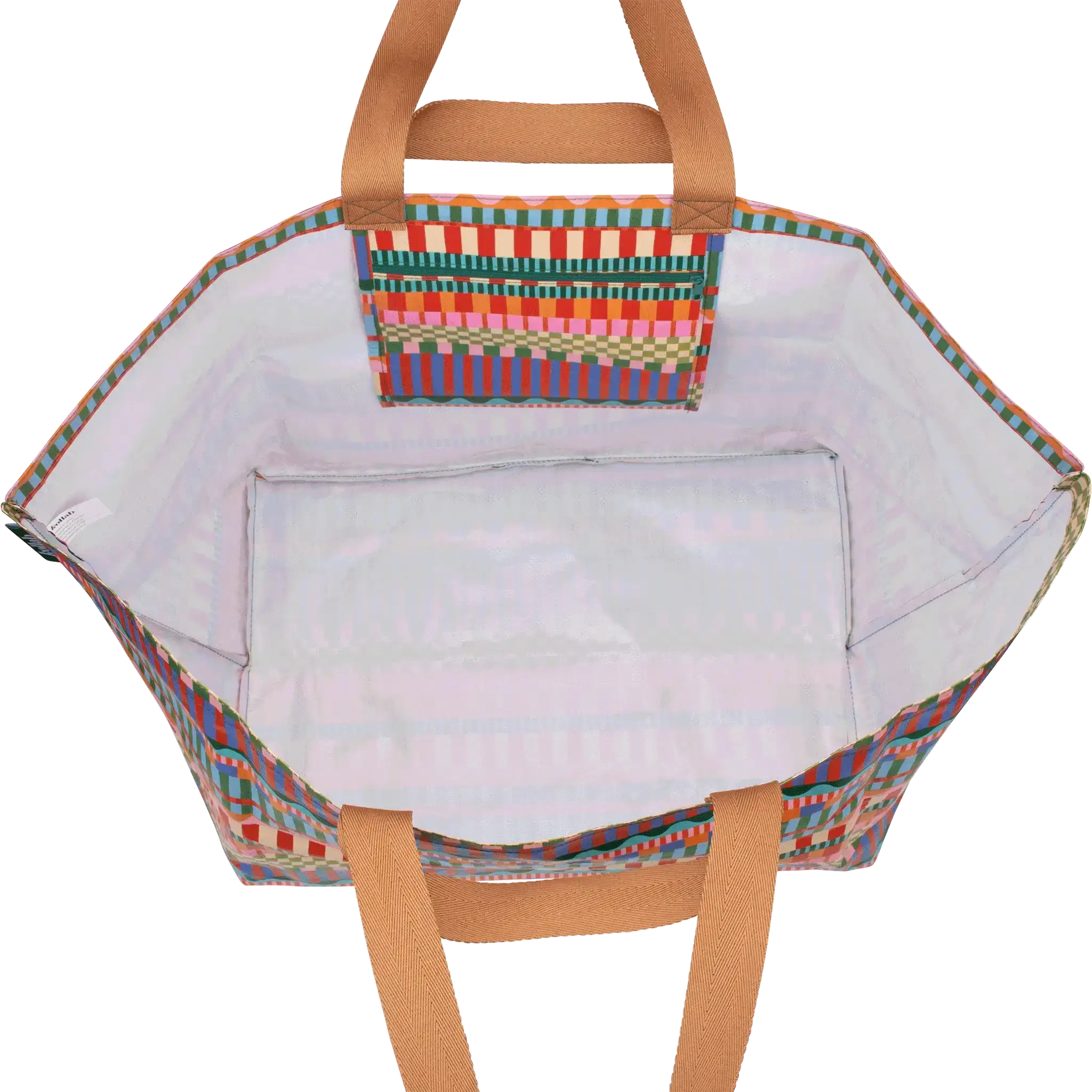Beach Bag Blocks and Stripe - Image 4