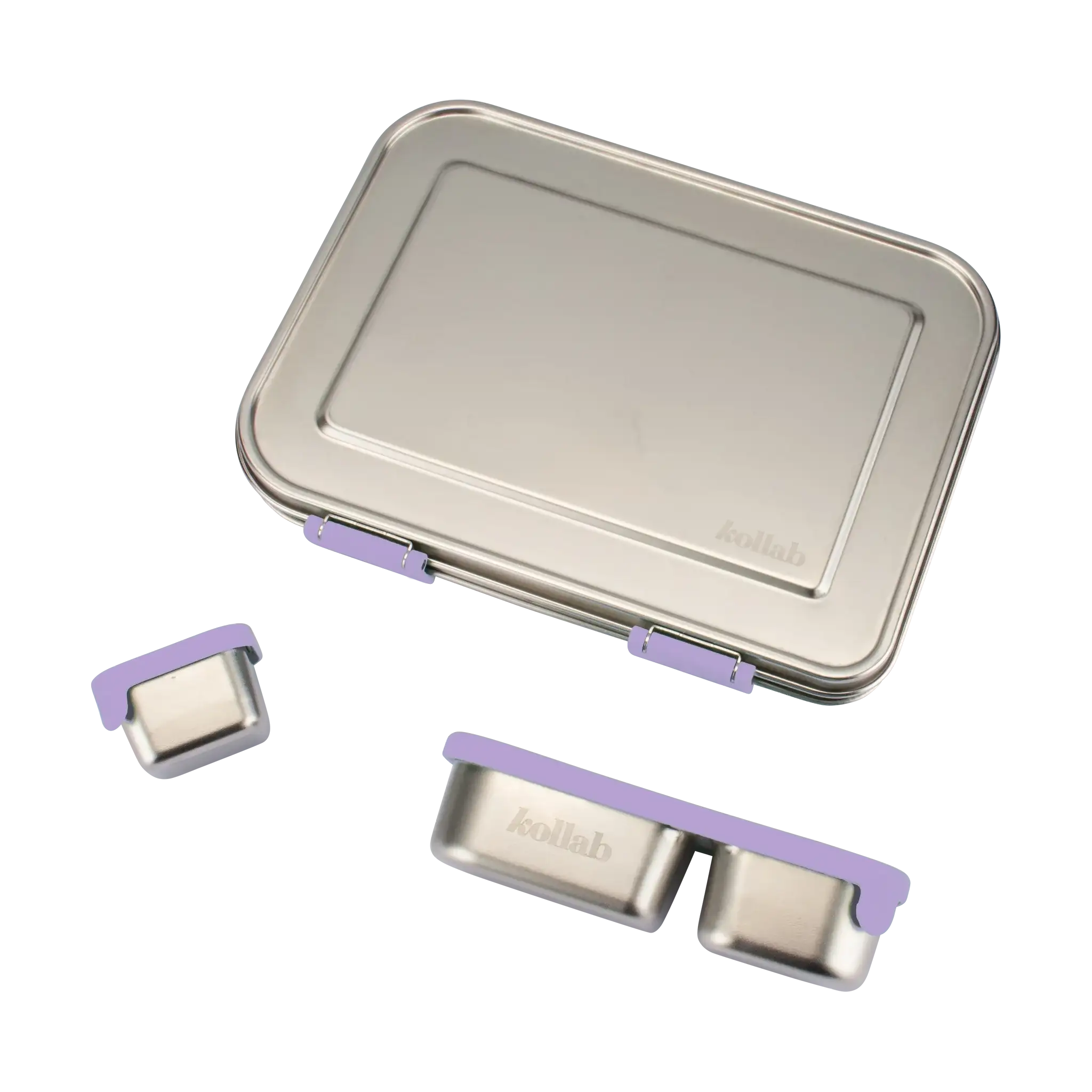 Bento Box Stainless Steel Lilac - Image 2