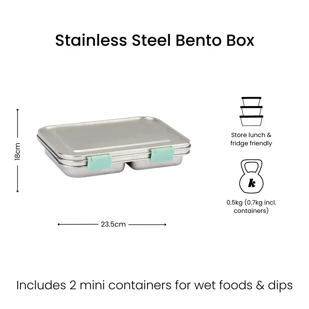 Bento Box Stainless Steel Lilac - Image 3