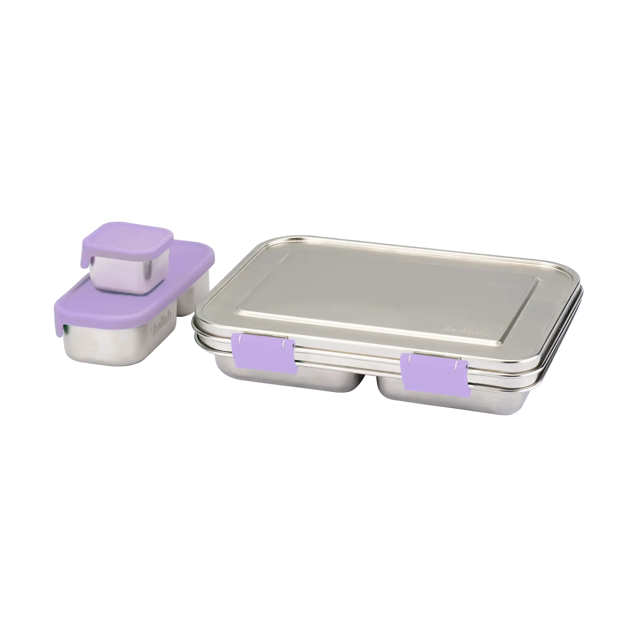 Bento Box Stainless Steel Lilac - Image 4
