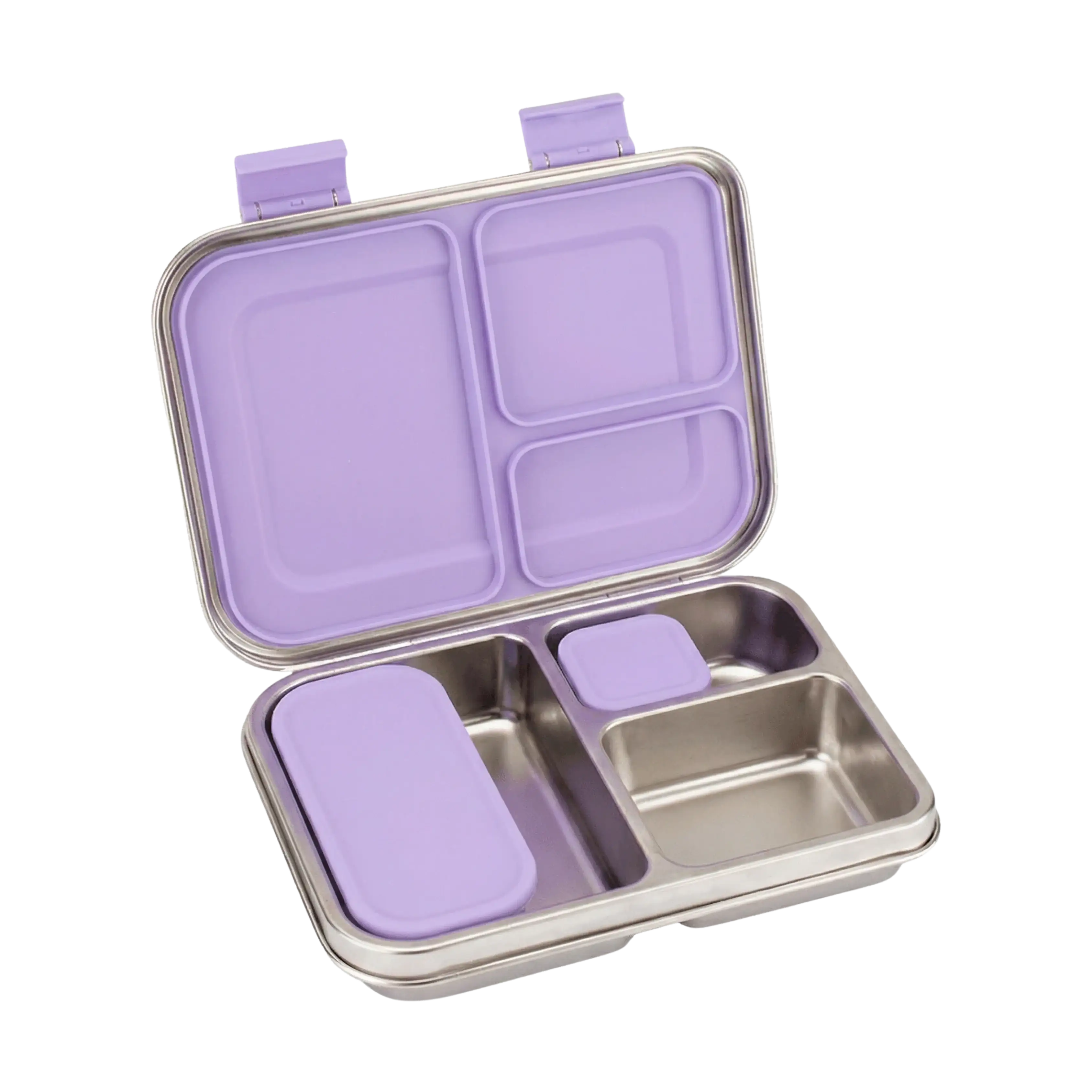 Bento Box Stainless Steel Lilac - Image 5