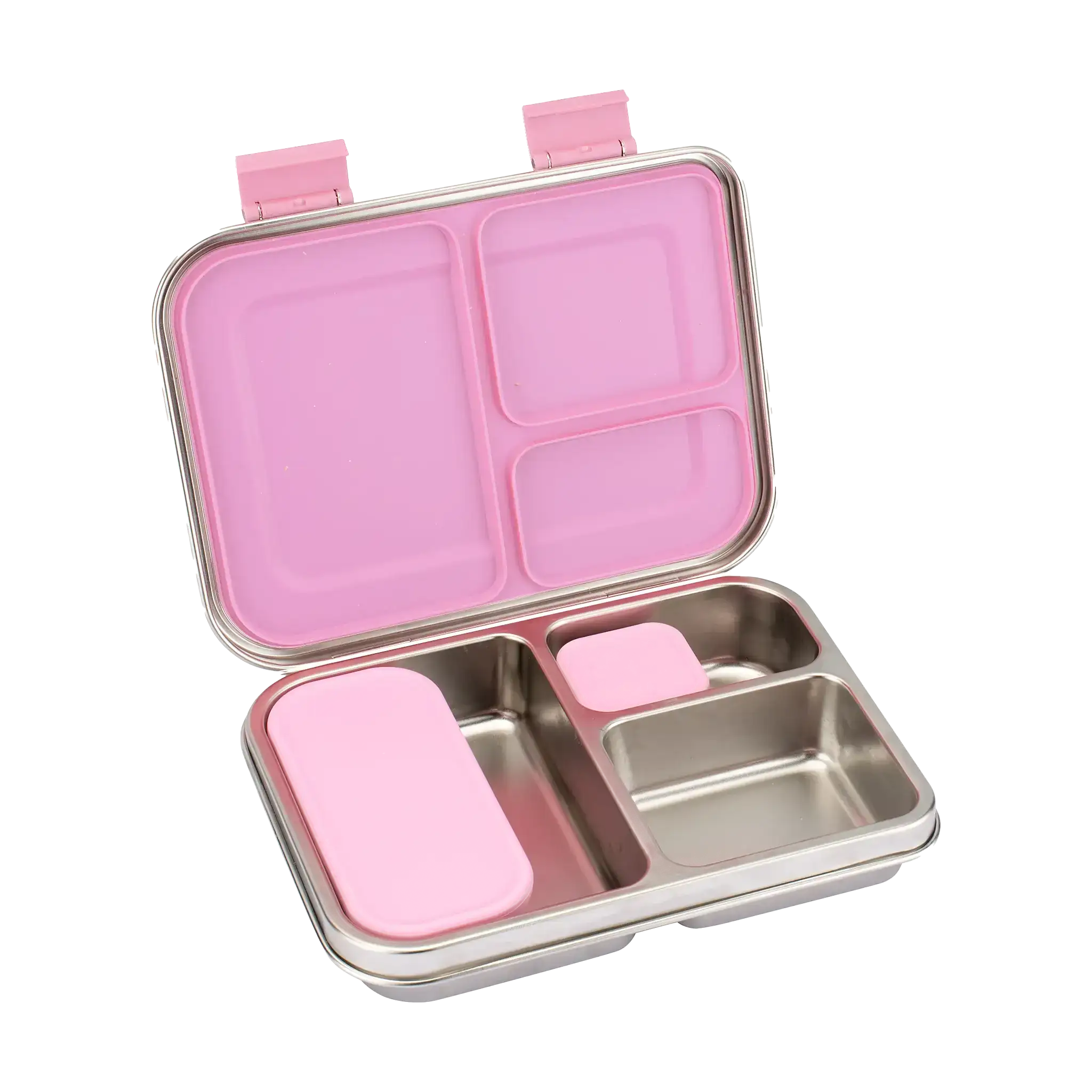 Bento Box Stainless Steel Rose - Image 4