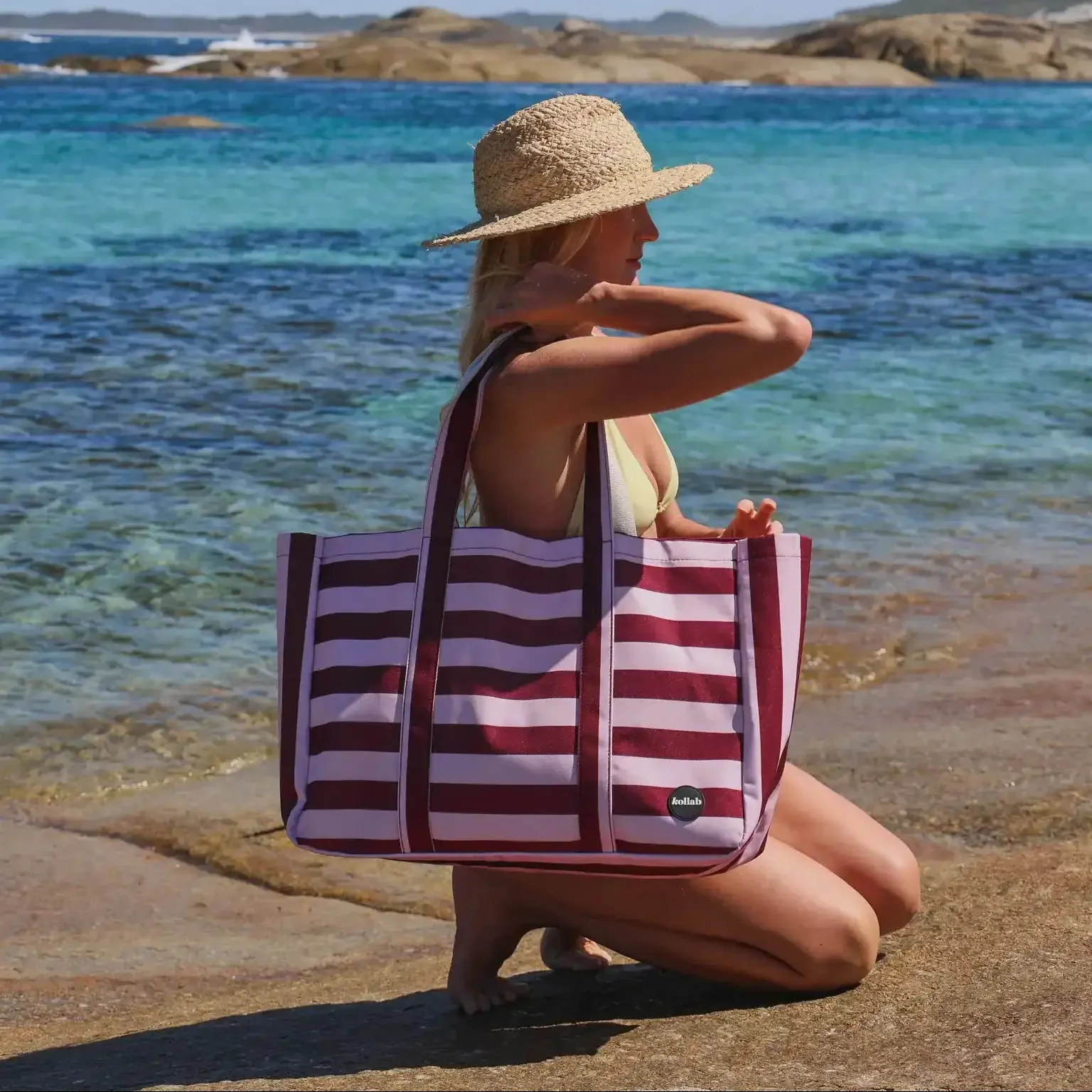 Carryall Cargo Bag Coco Stripe - Image 3