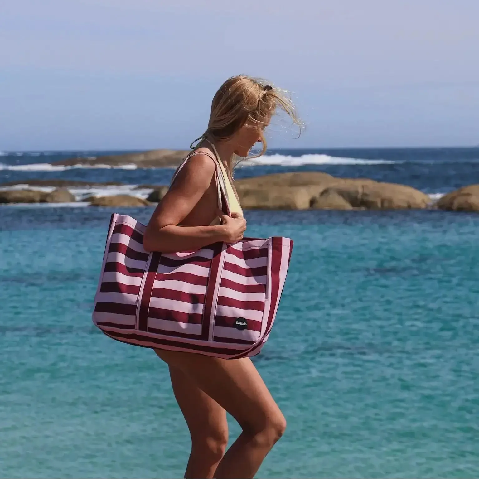 Carryall Cargo Bag Coco Stripe - Image 5