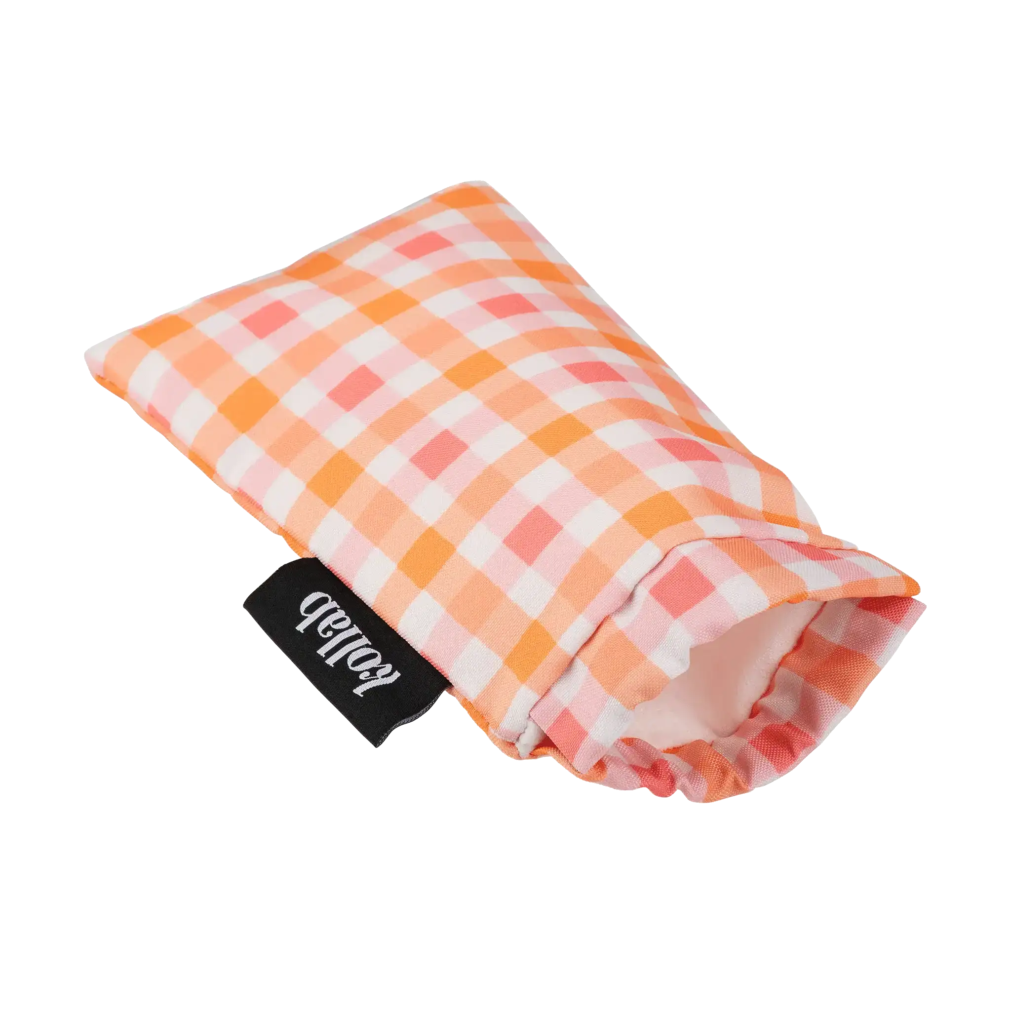 Glasses Case Watermelon Peach Check - Image 2
