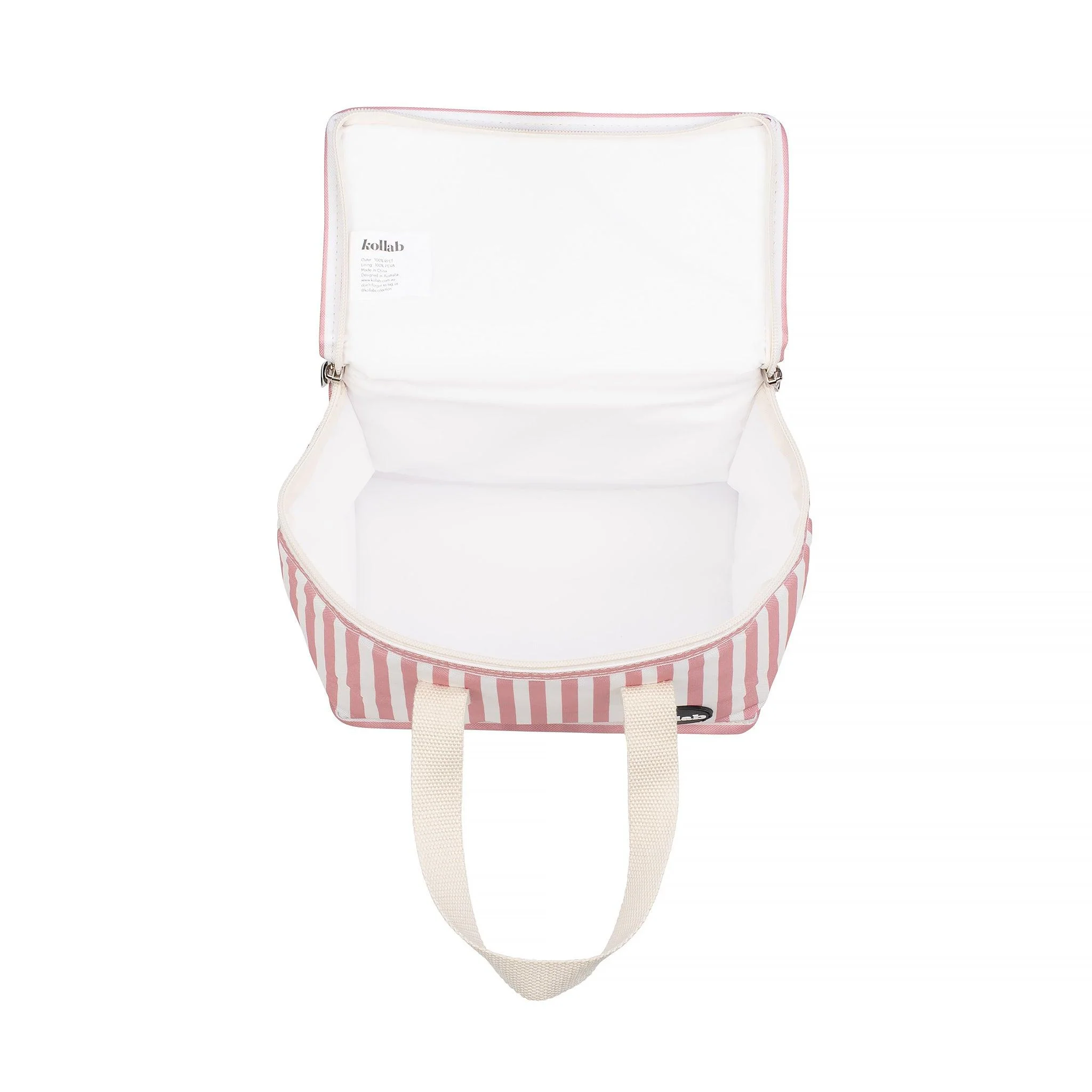 Lunch Bag Rose Stripe - Image 3