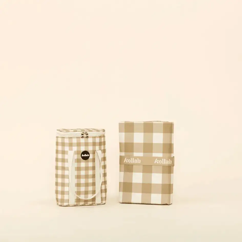 Medium Mat Olive Check - Image 2