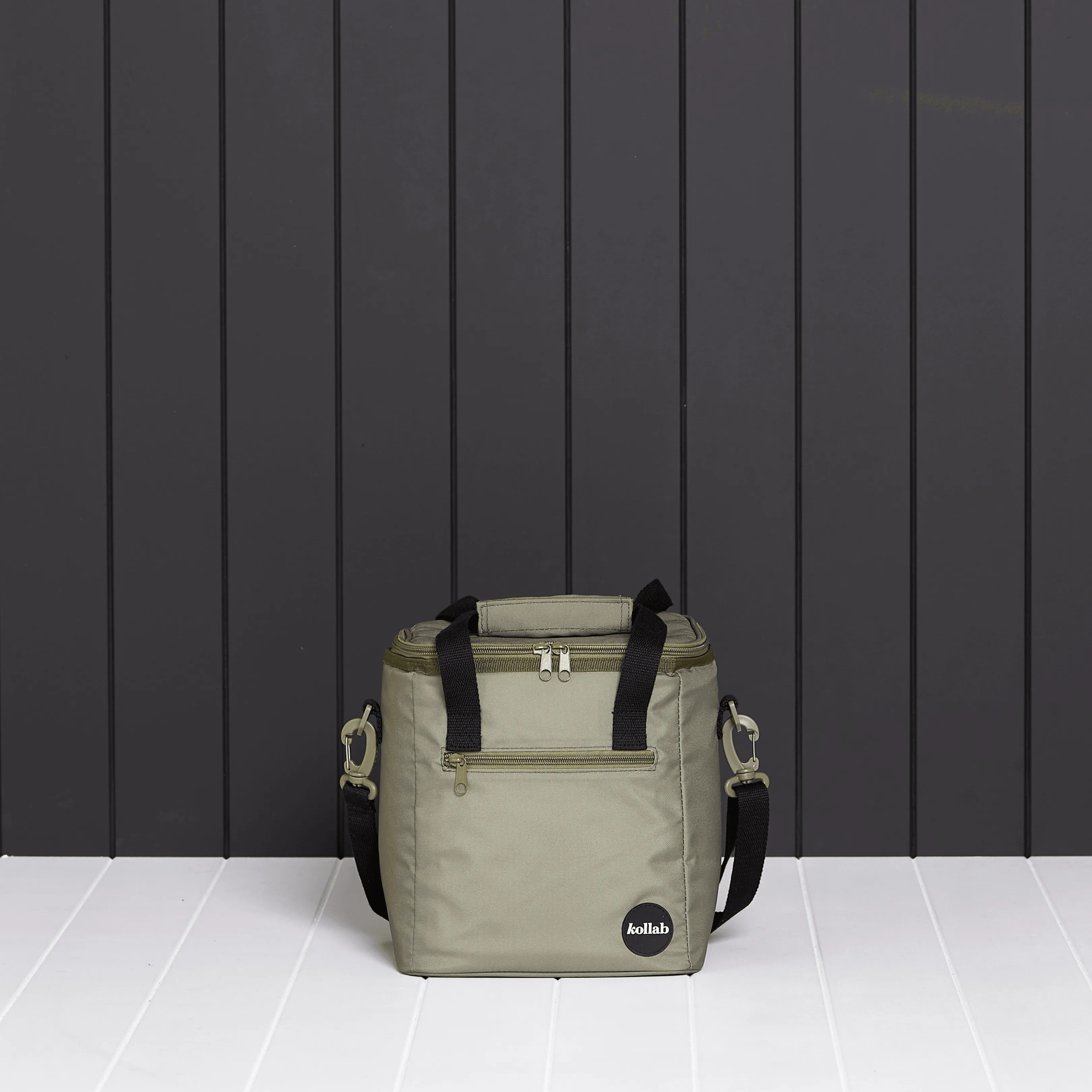 Mini Cooler Khaki Black - Image 3