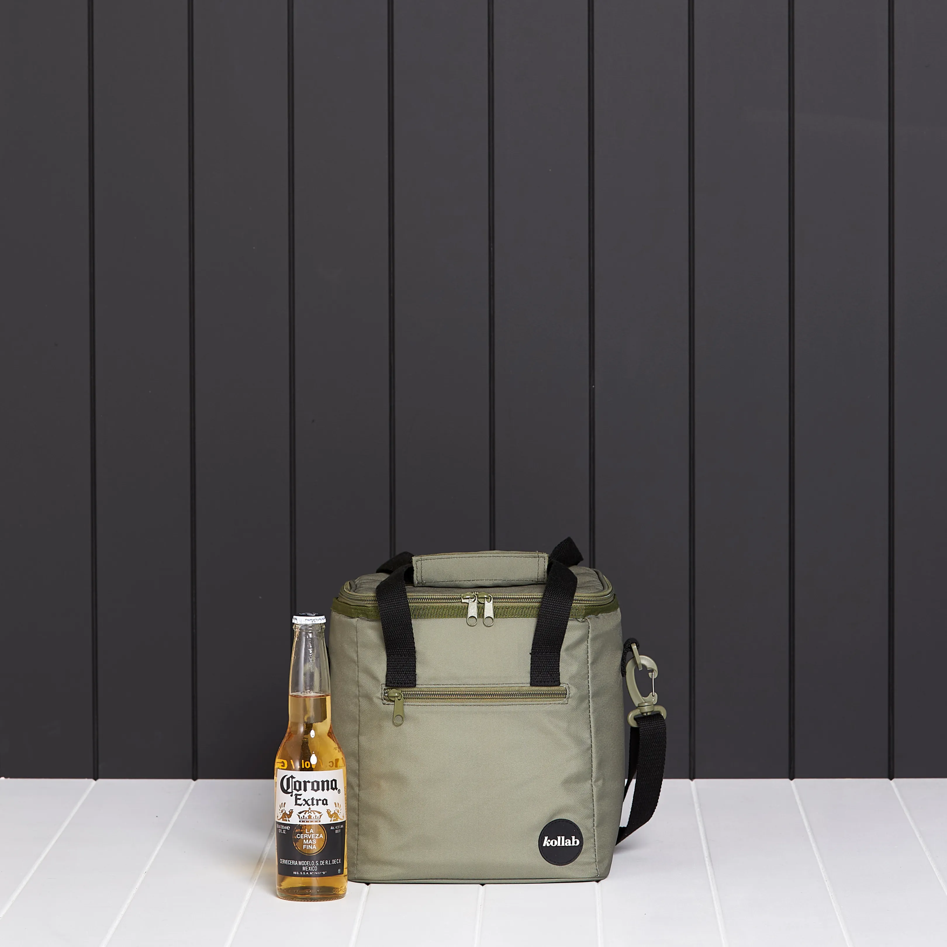 Mini Cooler Khaki Black - Image 7