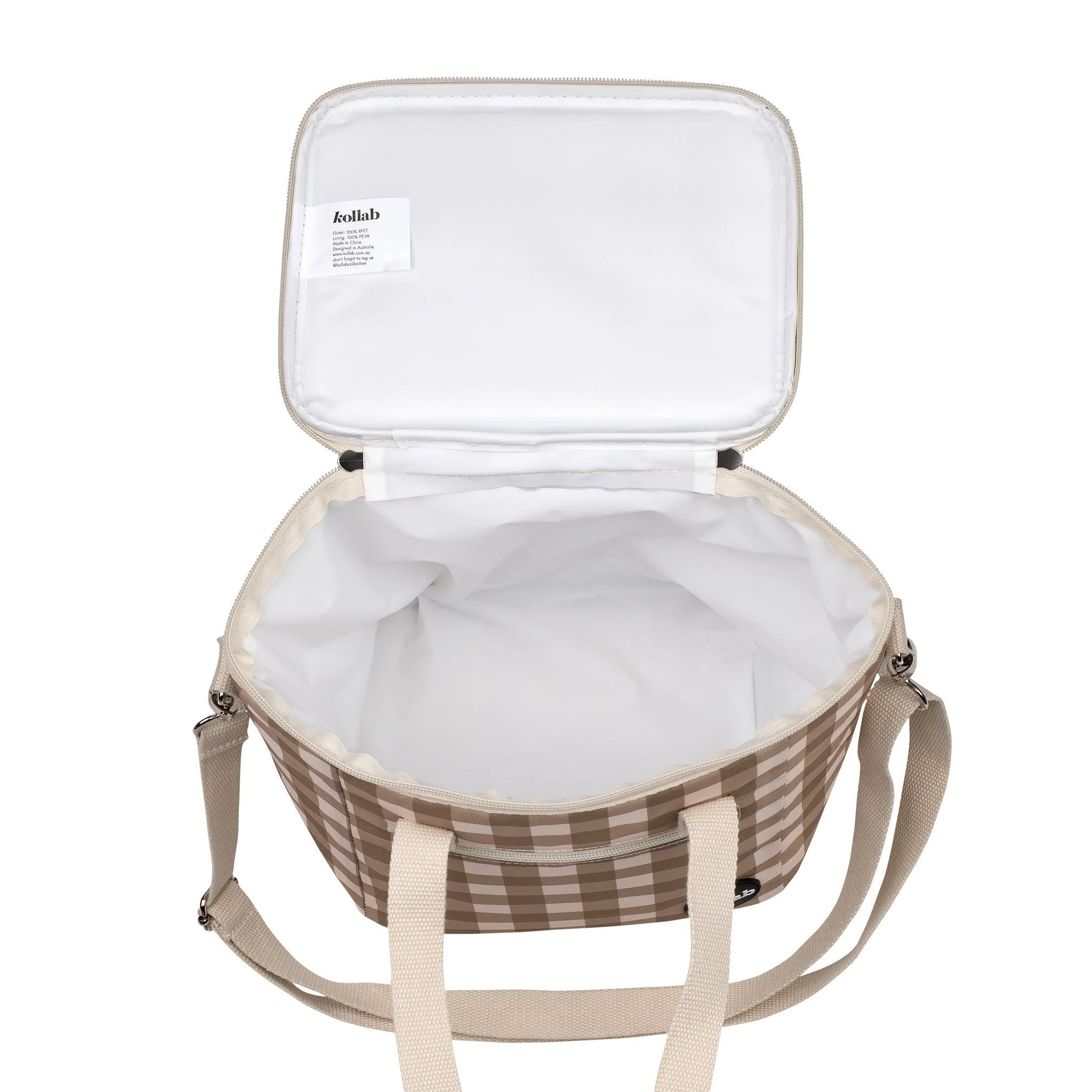 Mini Cooler Olive Check - Image 6