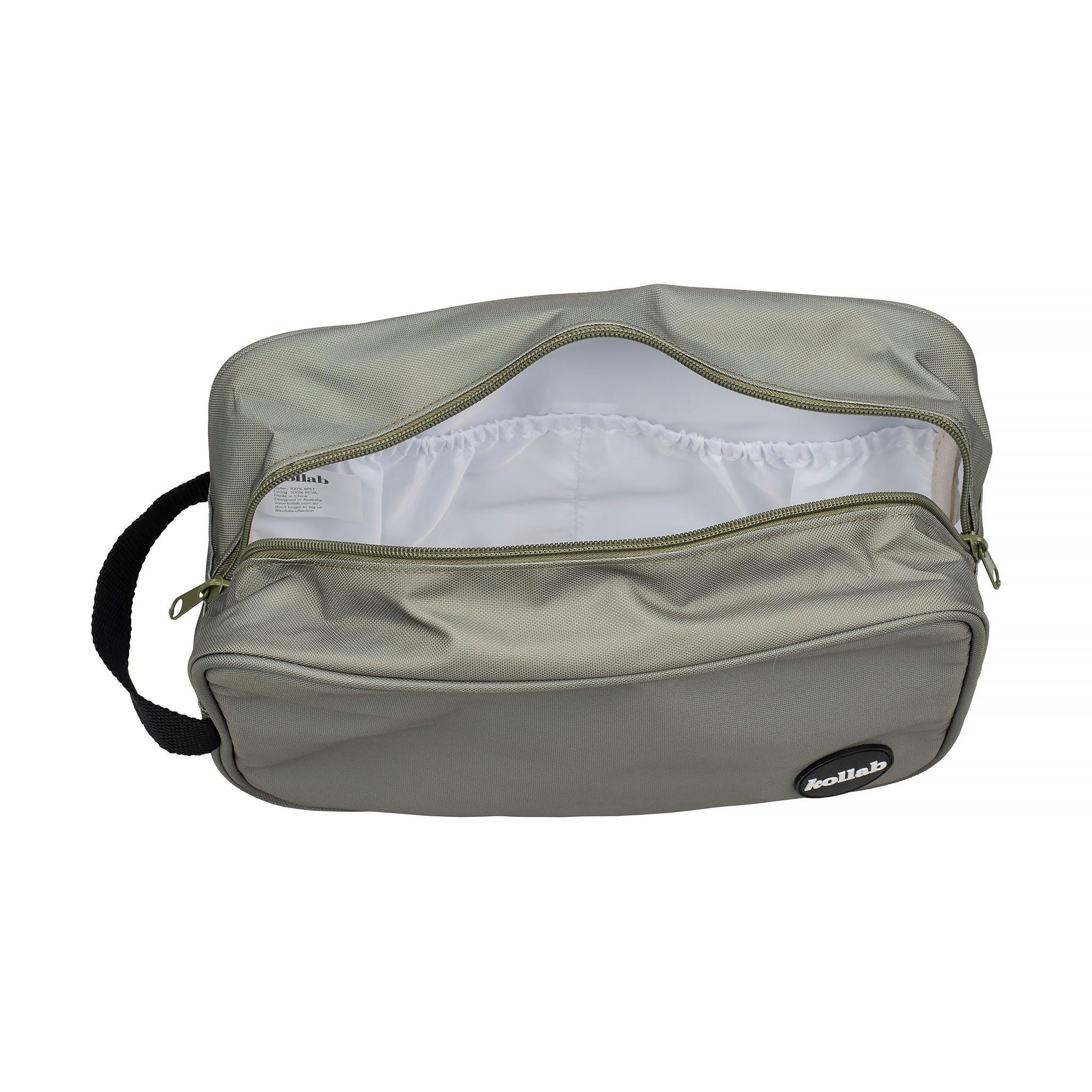 Travel Bag Khaki Black - Image 3
