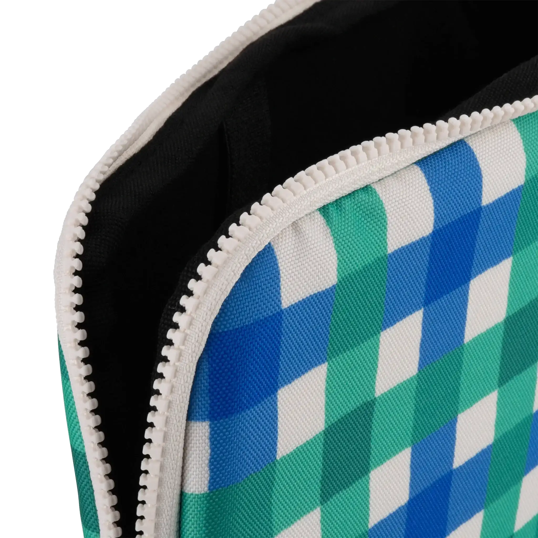 Laptop Case Green Blue Check - Image 2