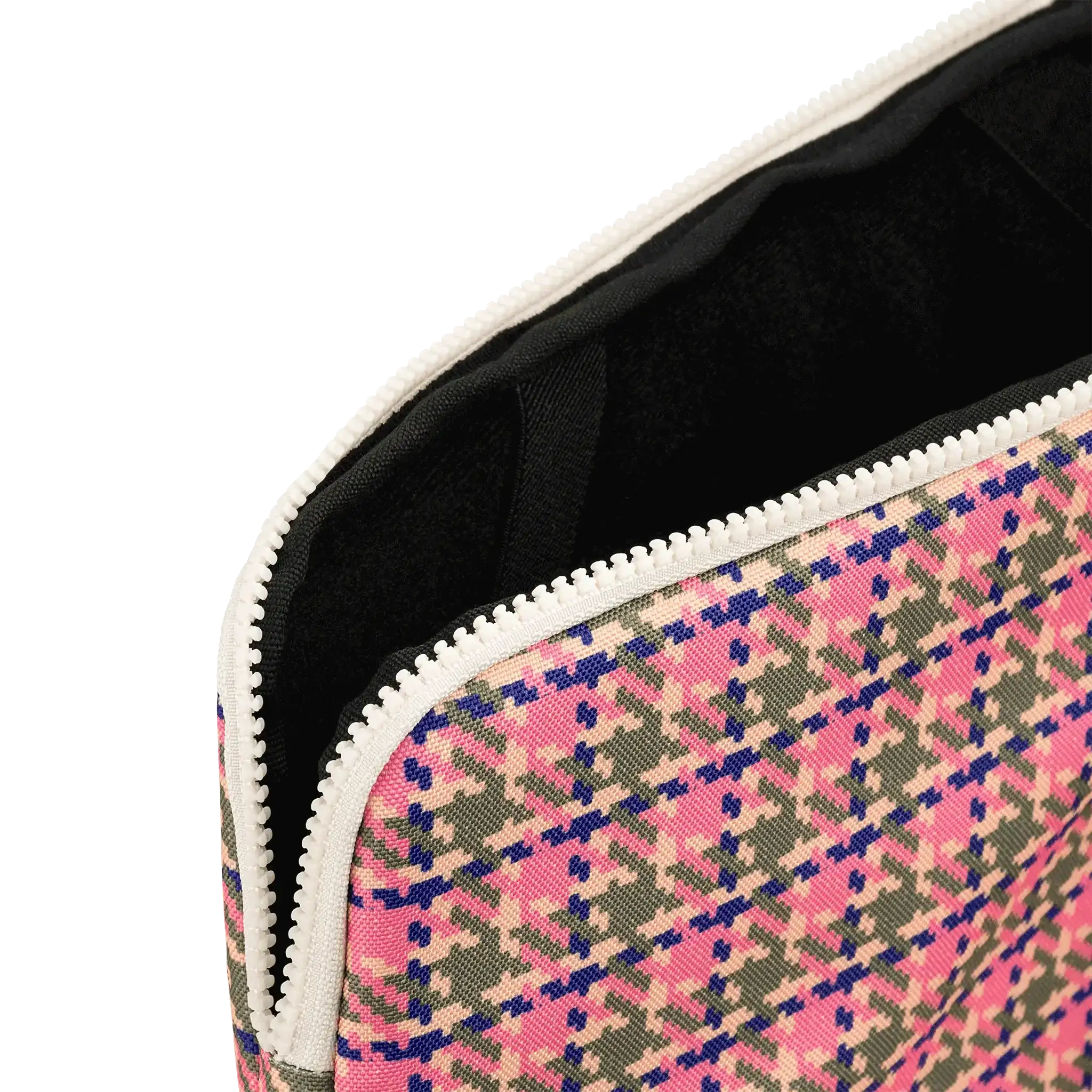 Laptop Case Pink Houndstooth - Image 4