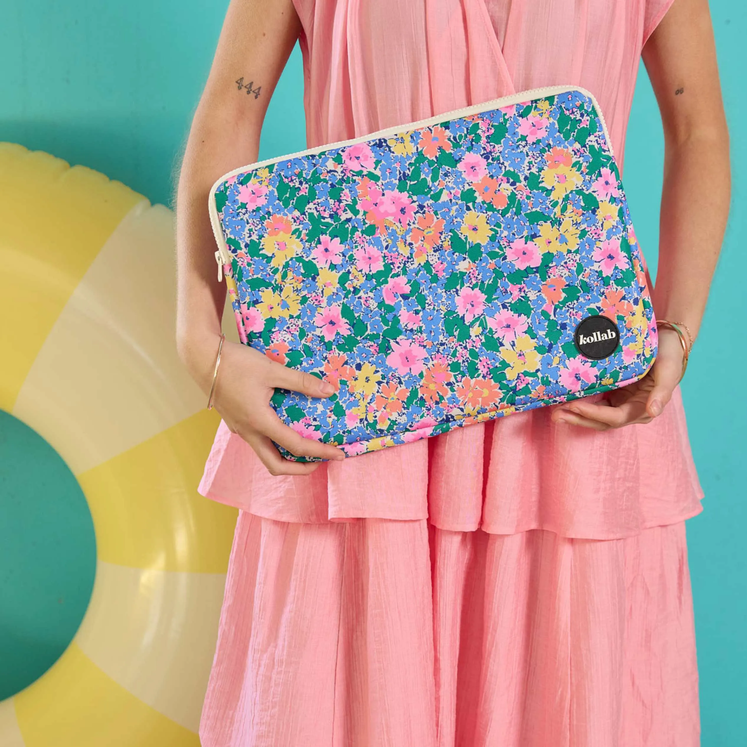 Laptop Case Rainbow Garden - Image 3