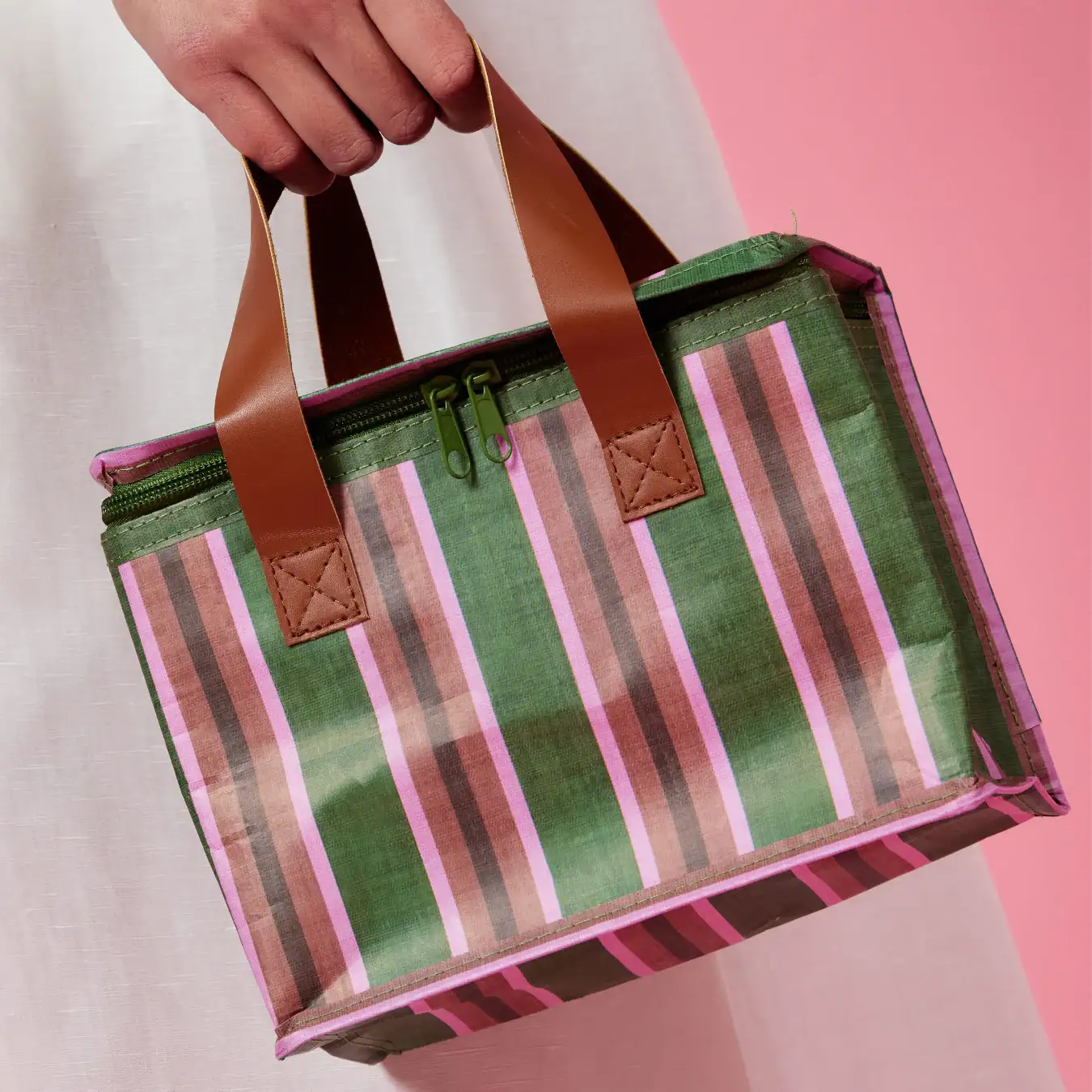 Lunch Bag Forest Stripe - Image 2