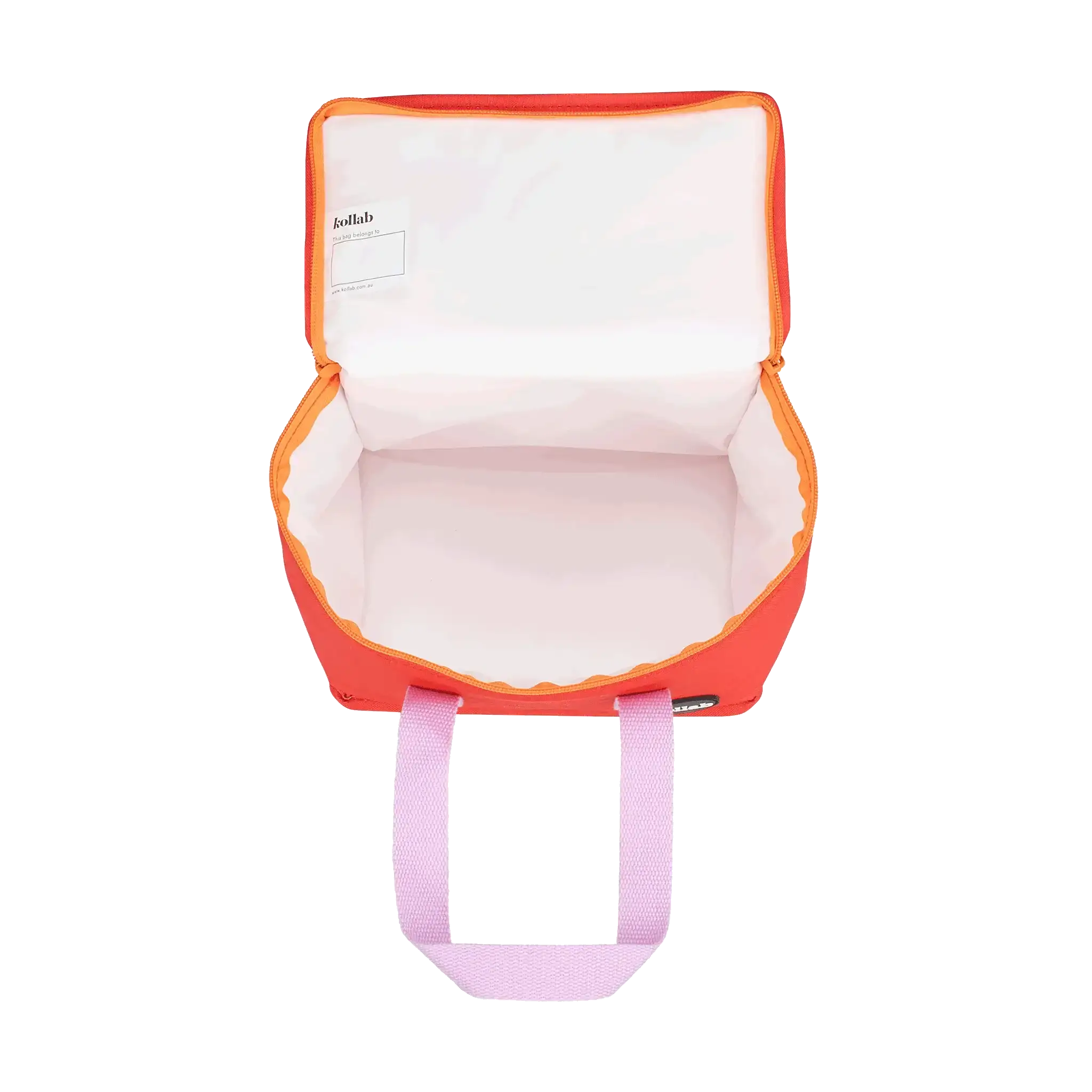 Lunch Bag Cherry Red - Image 2