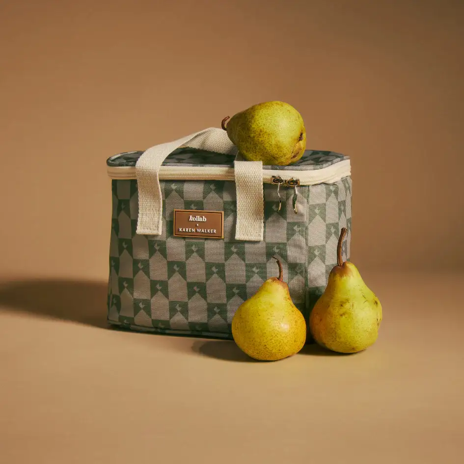 Lunch Bag Kollab x Karen Walker Sage Monogram - Image 4