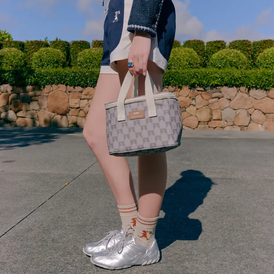 Lunch Bag Kollab x Karen Walker Sage Monogram - Image 5