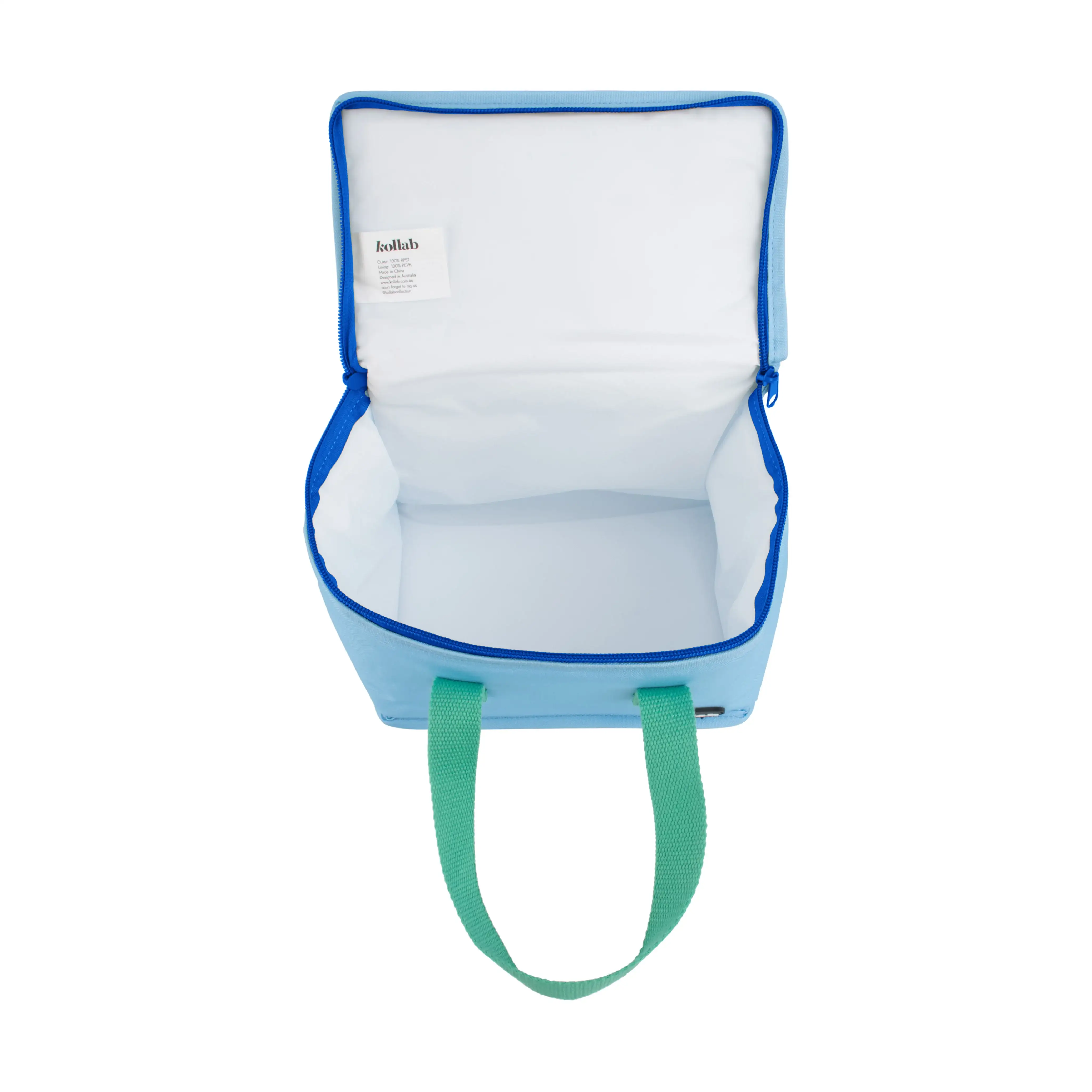 Lunch Bag Seaside Blue - Image 2