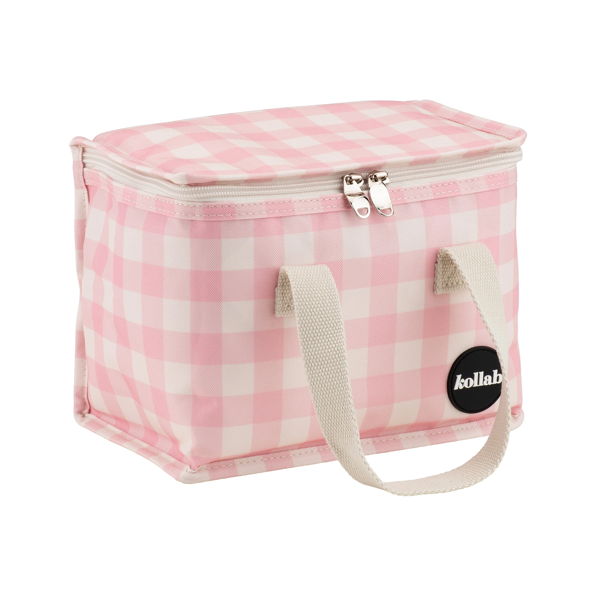 Lunch Staples Candy Pink Check - Image 4