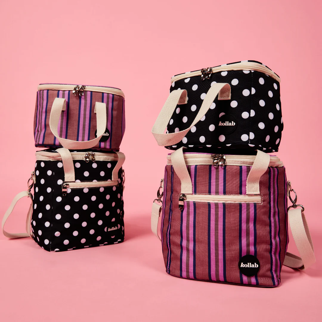 Mini Cooler Mulberry Lines - Image 3