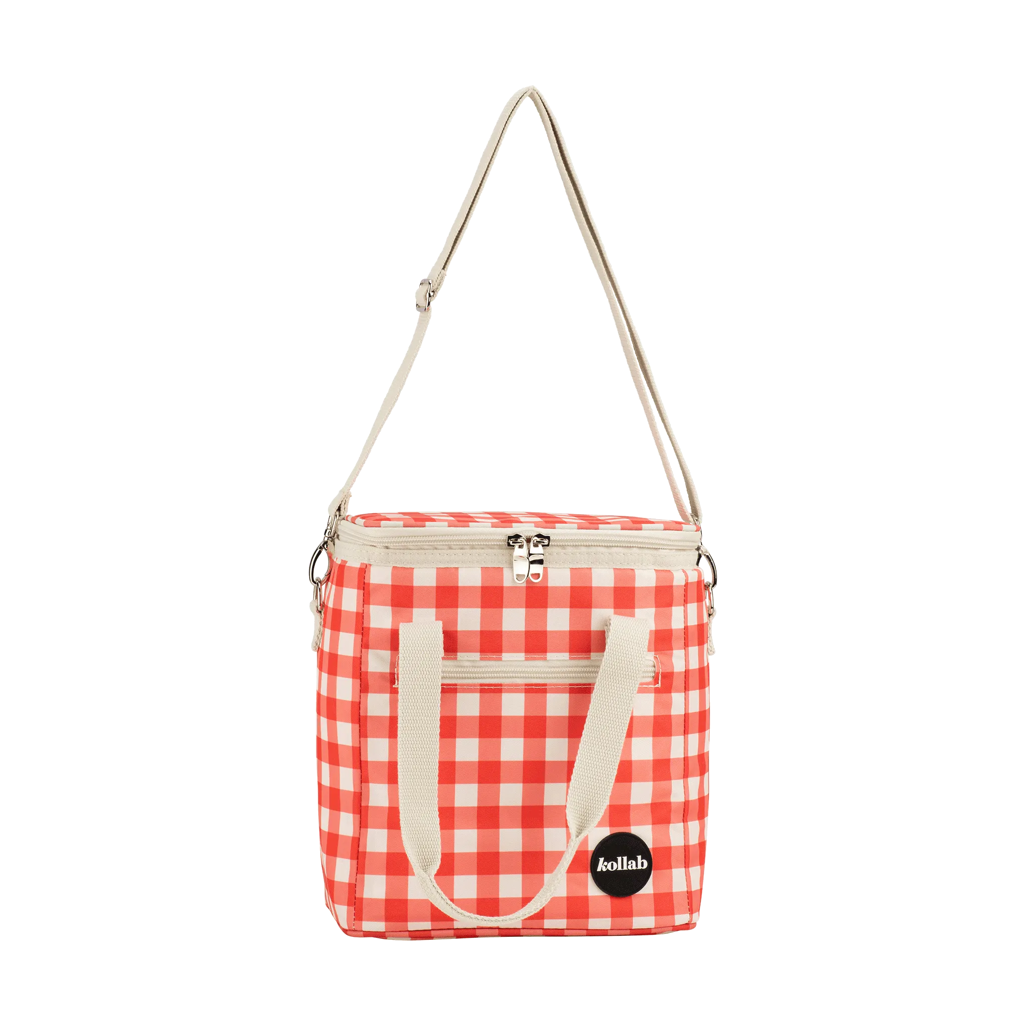 Mini Cooler Red Check - Image 3