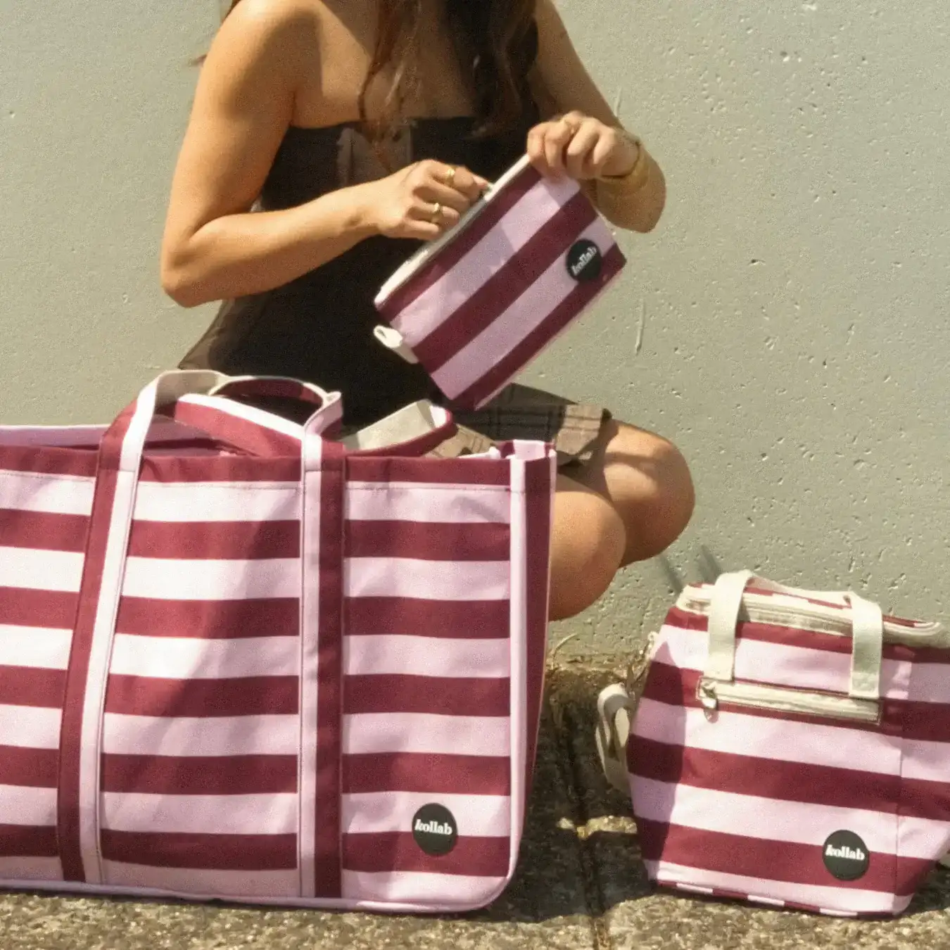 Mini Pouch Coco Stripe - Image 3