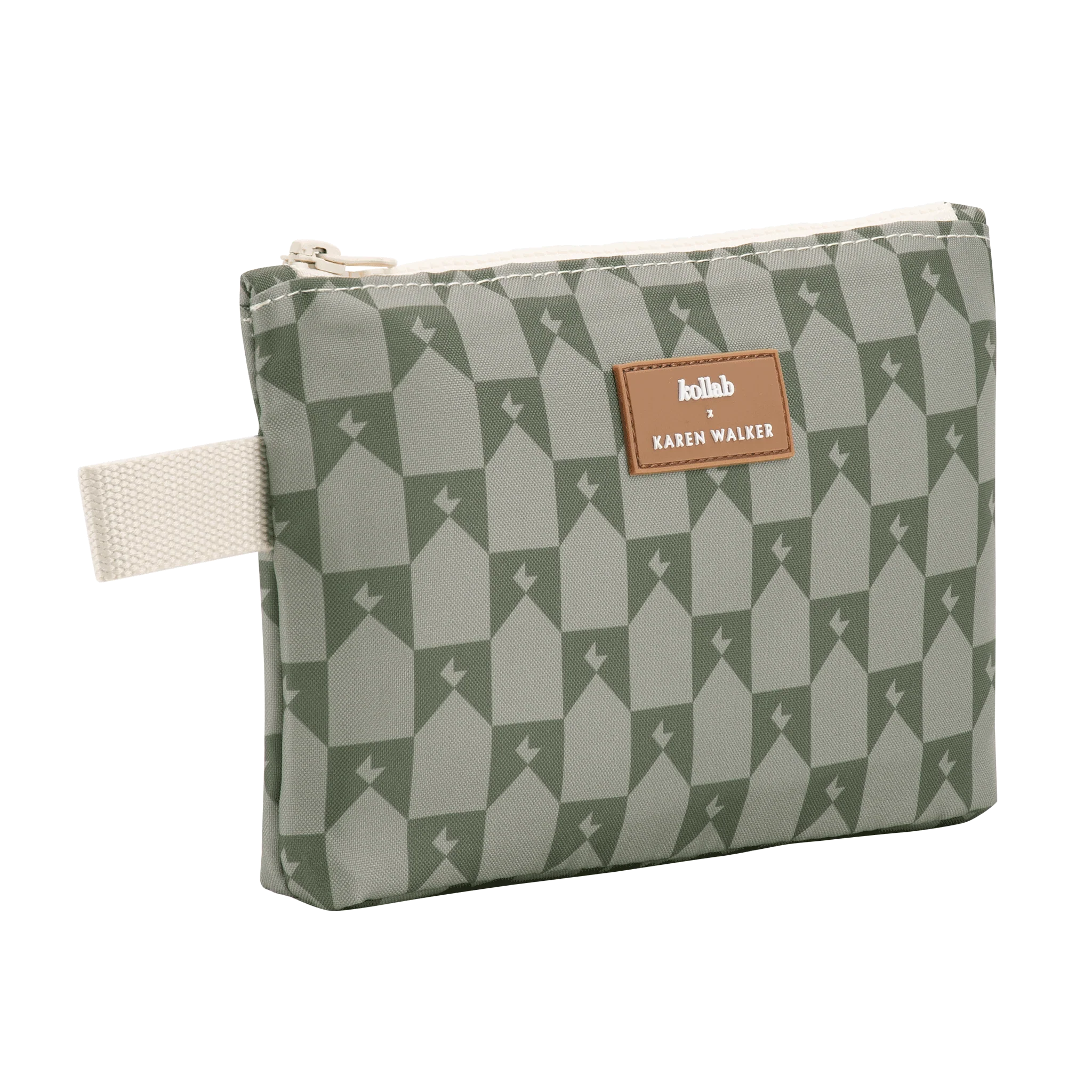Mini Pouch Kollab x Karen Walker Sage Monogram
