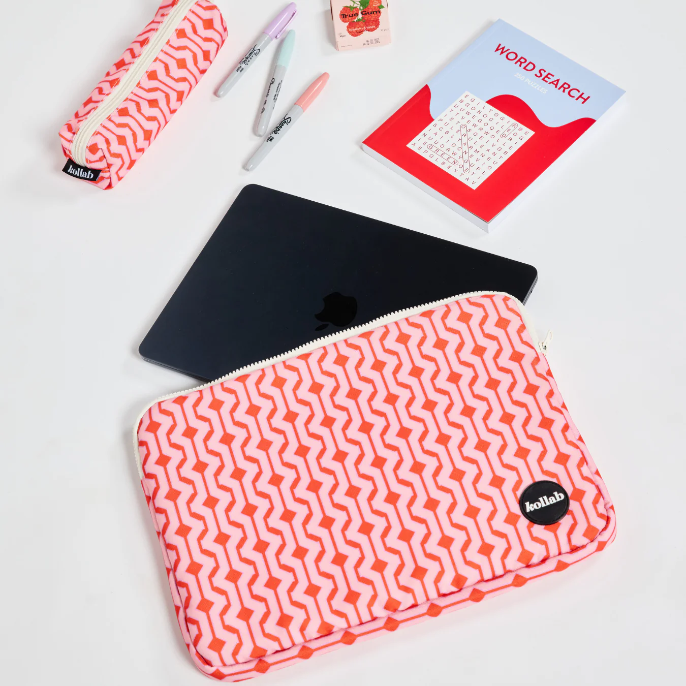 Pencil Case Cherry Zig Zag - Image 2