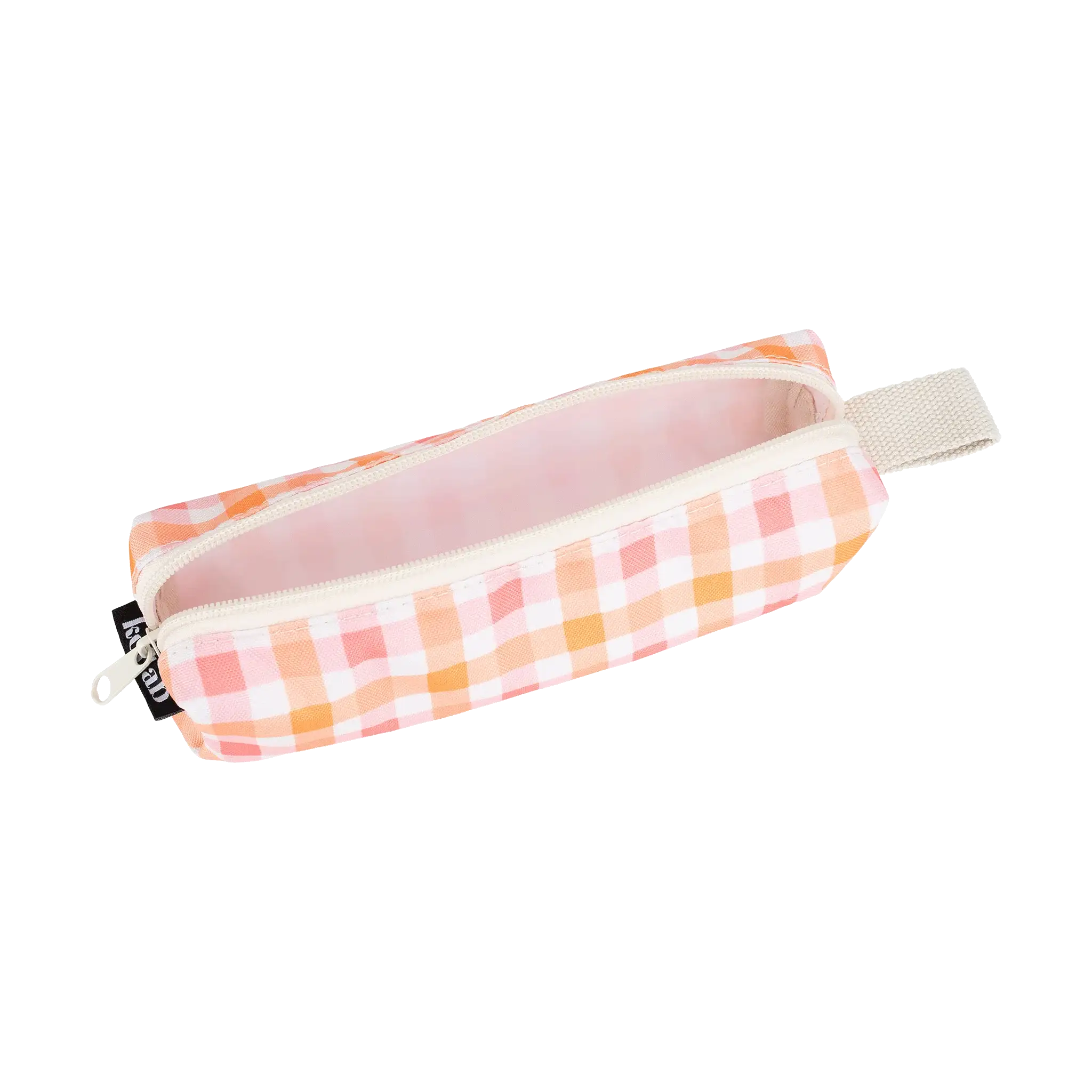Pencil Case Watermelon Peach Check - Image 2