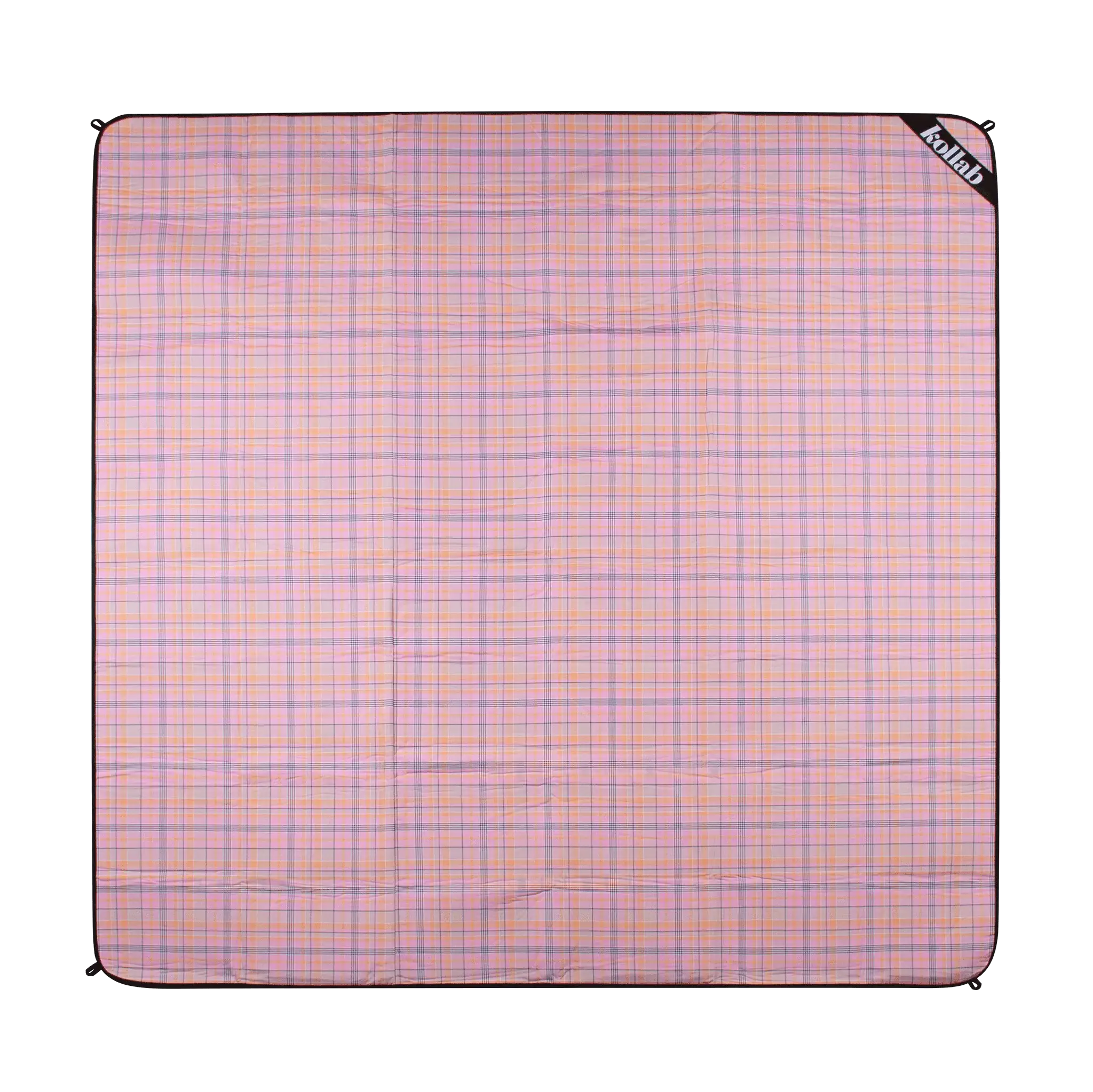 Picnic Mat Pink Blanket Check - Image 4