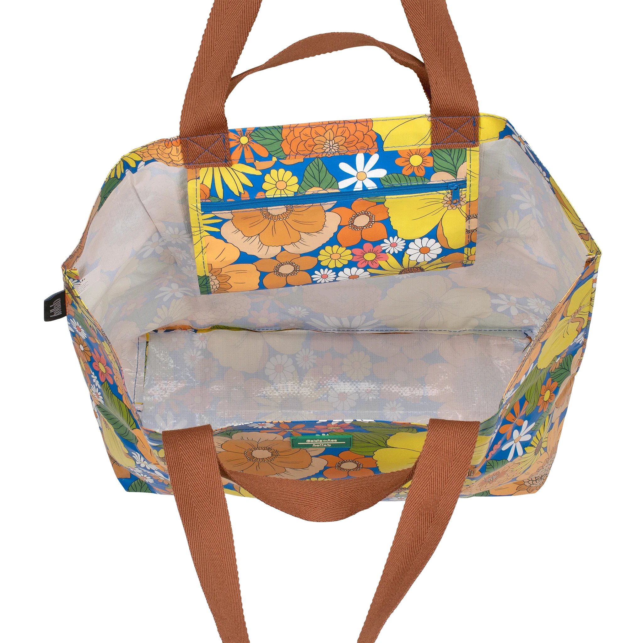 Shopper Tote Goldie + Ace x Kollab Zoe Floral - Image 3