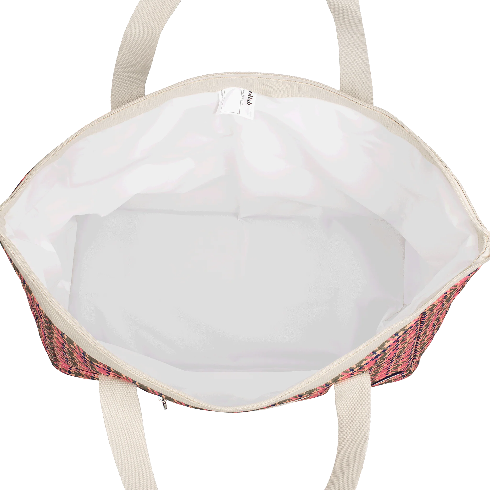 Tote Bag Pink Houndstooth - Image 3