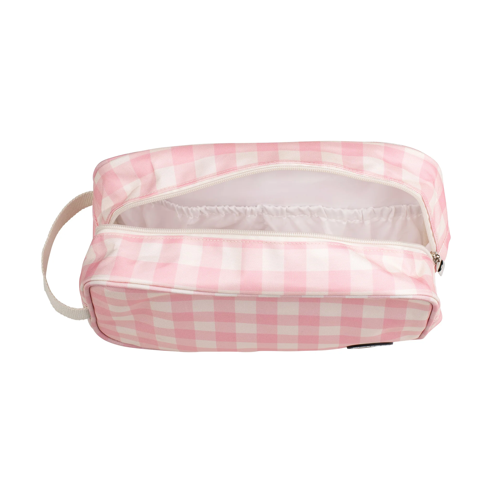 Travel Bag Candy Pink Check - Image 3