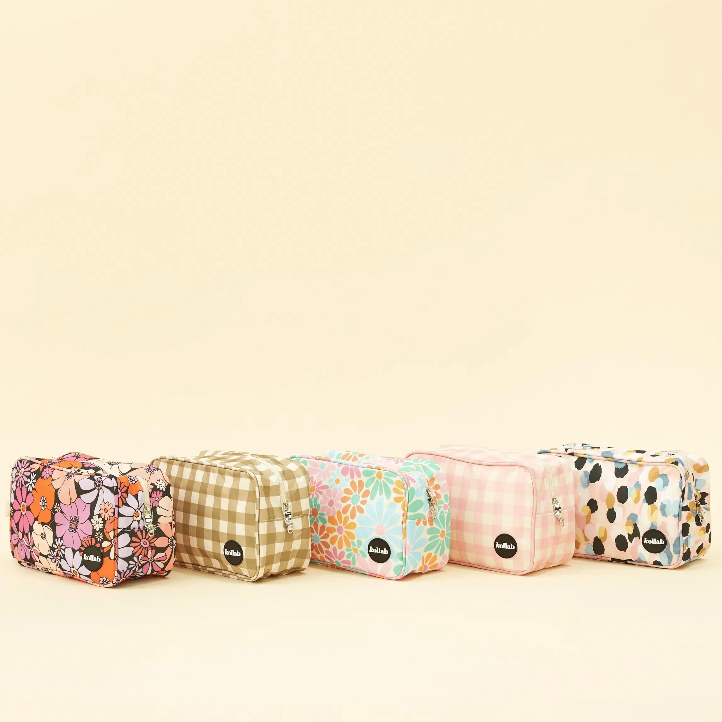 Travel Bag Candy Pink Check - Image 4
