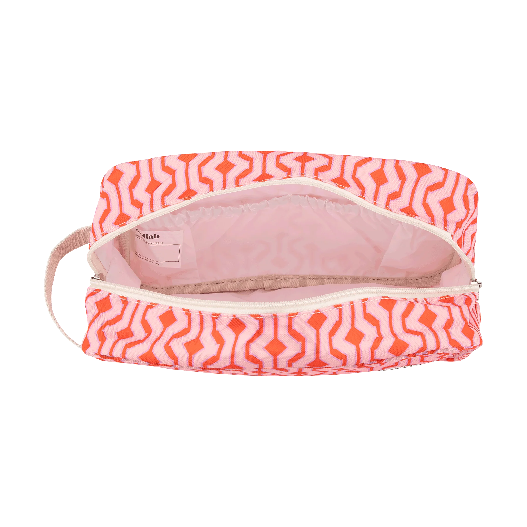 Travel Bag Cherry Zig Zag - Image 3