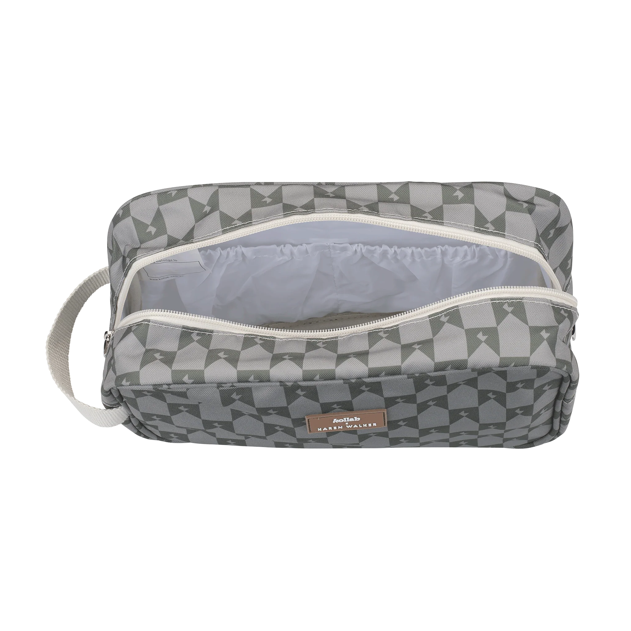 Travel Bag Kollab x Karen Walker Sage Monogram - Image 4
