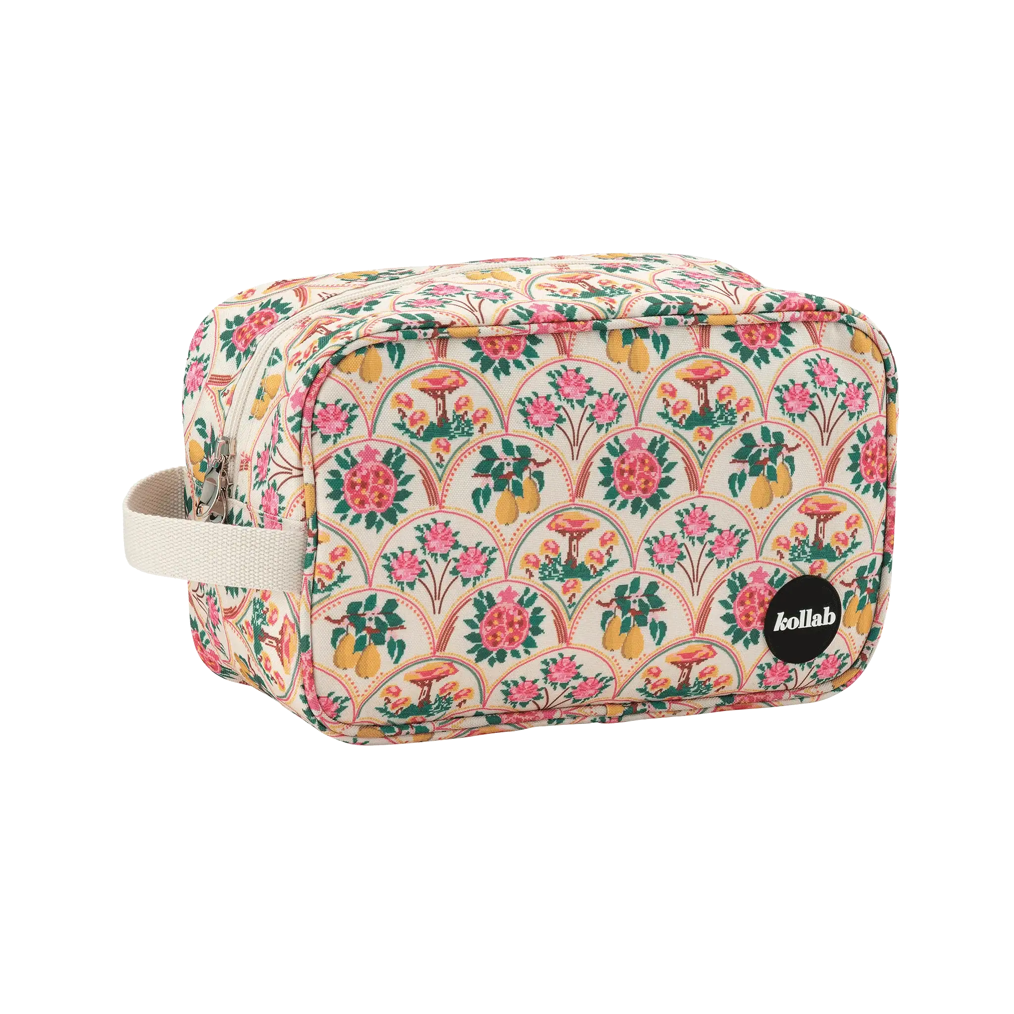 Travel Bag Needlepoint Garden