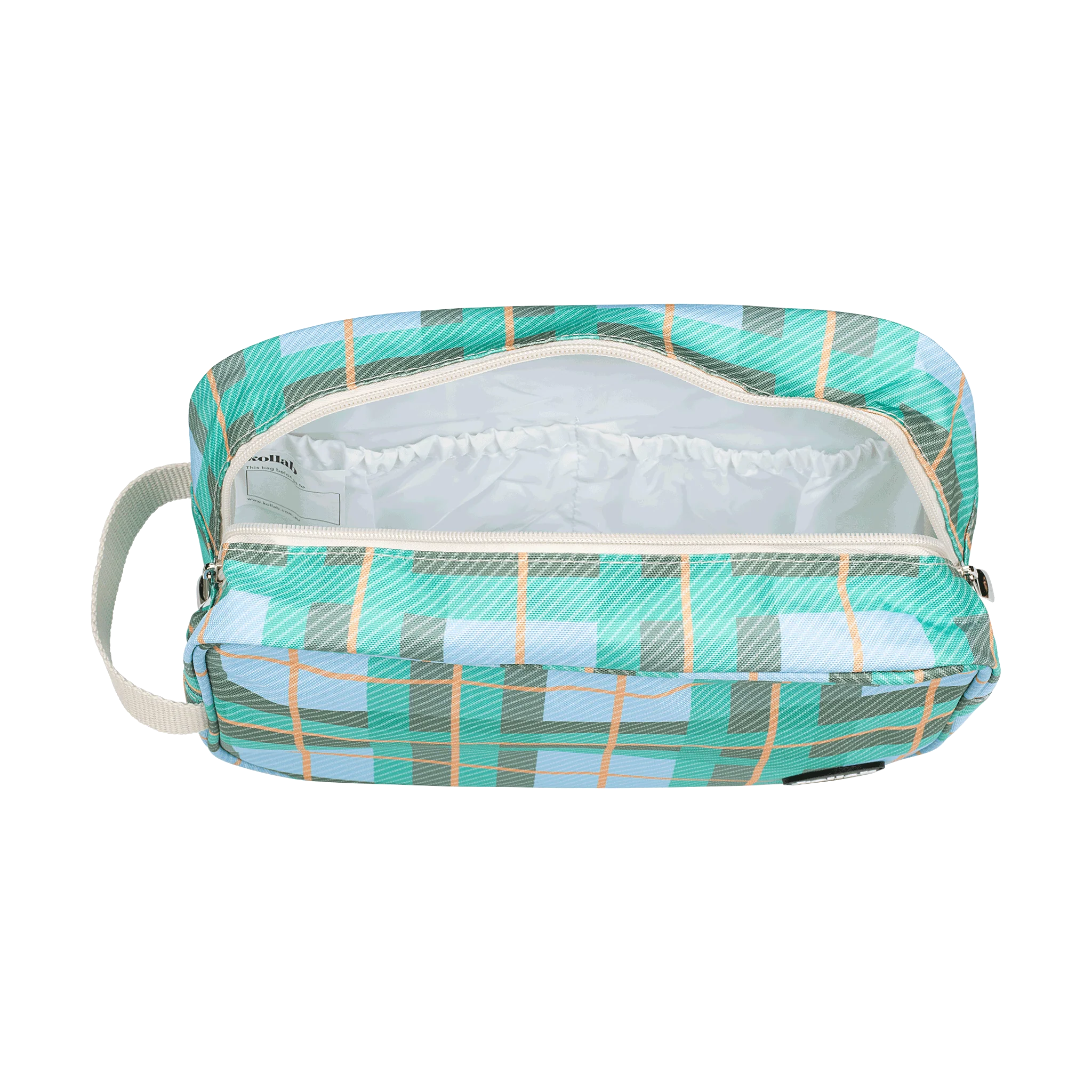 Travel Bag Ocean Check - Image 3