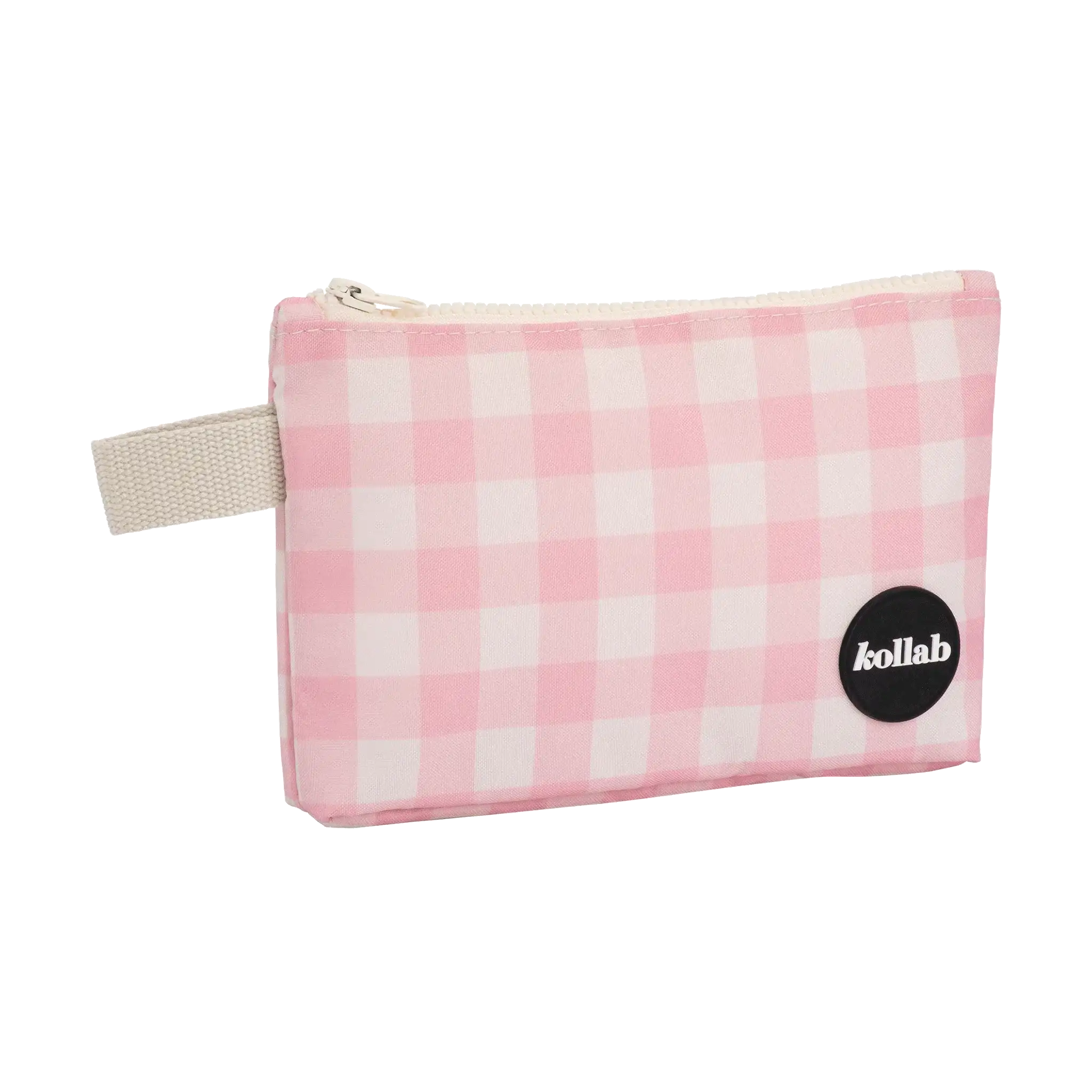 Travel Mini Candy Pink Check - Image 3