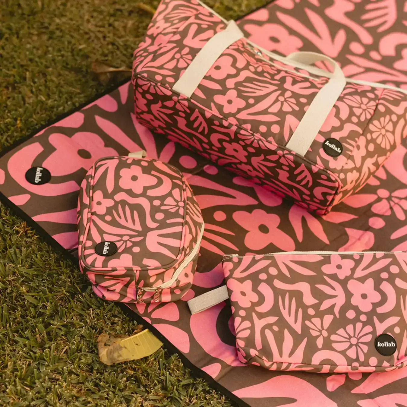 Tote Bag  Peach Bloom - Image 4